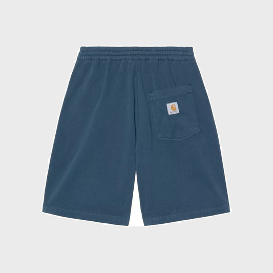 Floyde Short-Blue River Garment dyed - Pop Up Concepts