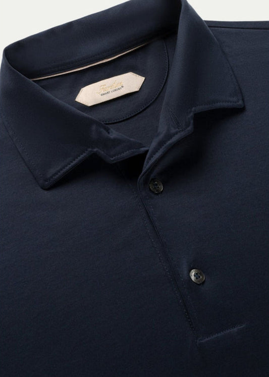 AUR1 Polo T-Shirt-Navy - Pop Up Concepts