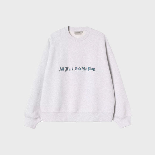 No Play Sweatshirt-Ash Grey - Pop Up Concepts