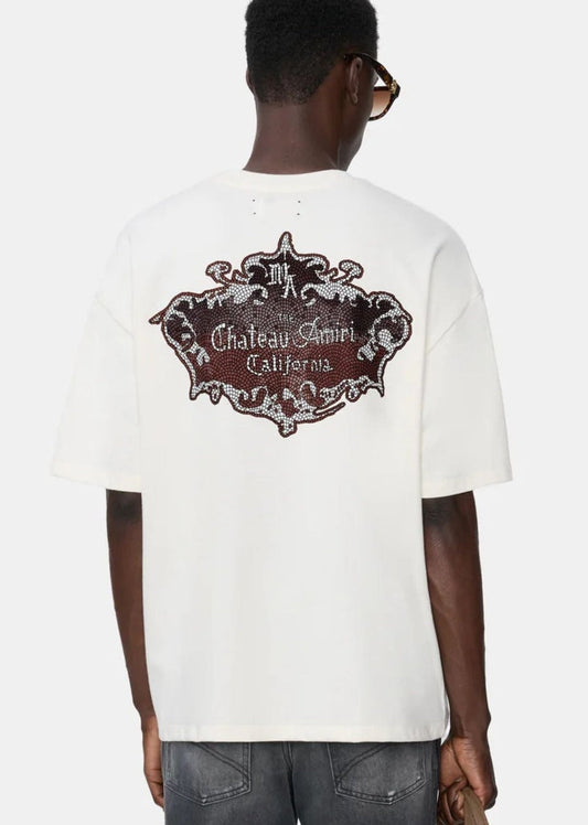 Chateau Crest T-Shirt-Ivory - Pop Up Concepts