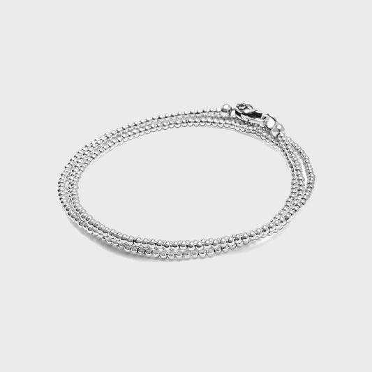 Sterling Silver Wrap-Around Bracelet - Pop Up Concepts
