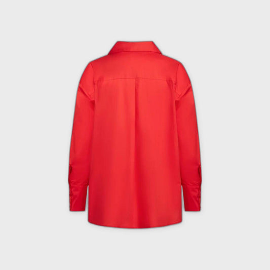 Valentino Tie Shirt-Red - Pop Up Concepts