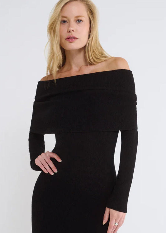 Winona Maxi Dress-Black - Pop Up Concepts