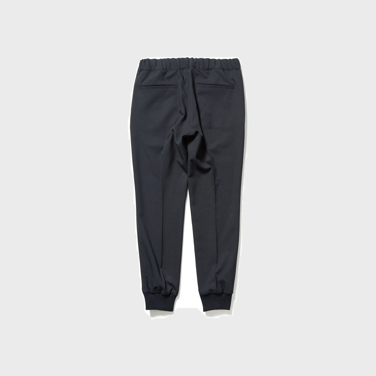 Slim Fit Ribbed Pant-Black - Pop Up Concepts