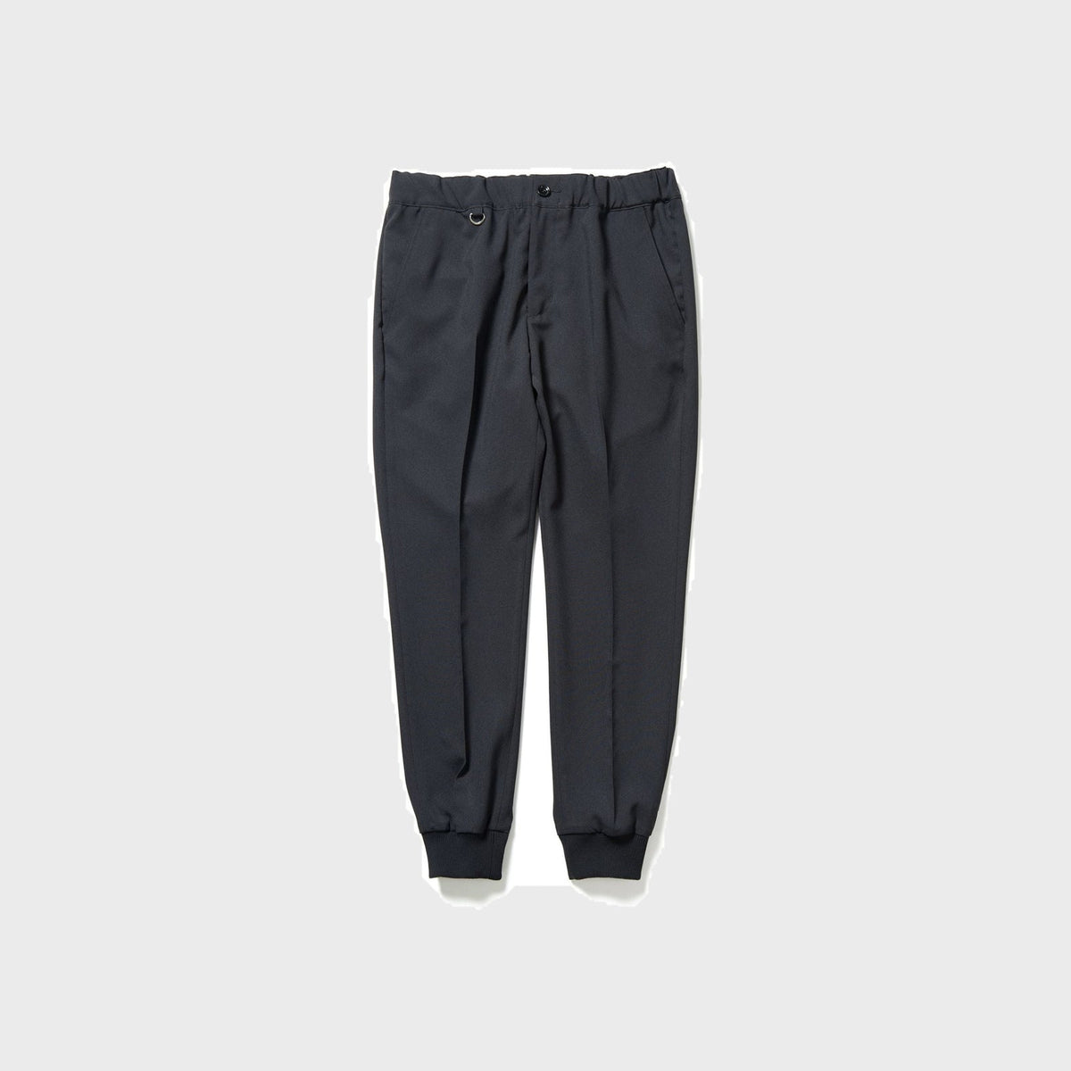 Slim Fit Ribbed Pant-Black - Pop Up Concepts