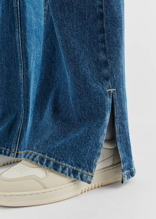 Ryder Flared Jeans-Mid Blue-Women - Pop Up Concepts
