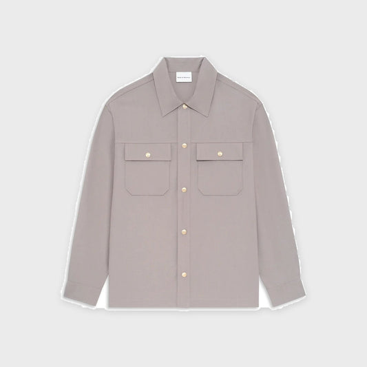 Pocket Overshirt-Sand