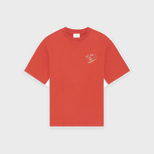 Sketch Slogan T-shirt-Brick