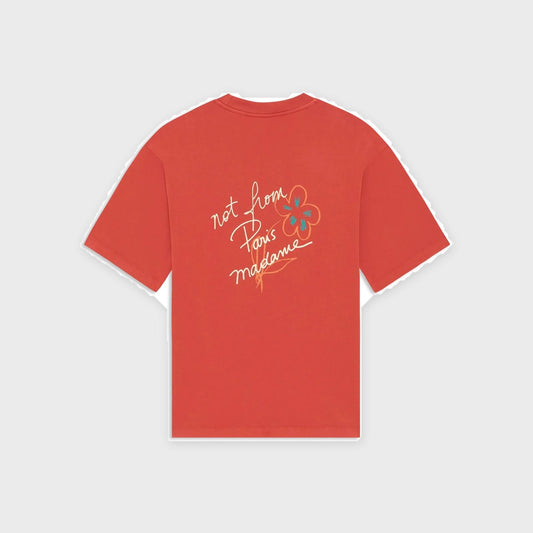 Sketch Slogan T-shirt-Brick