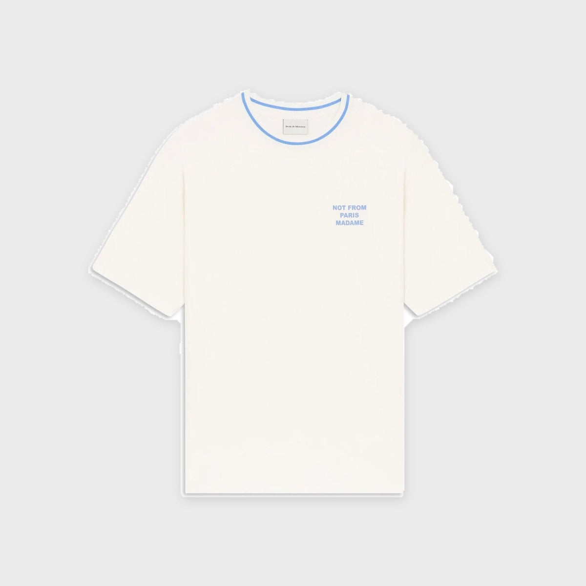 Sport Slogan T-shirt-Offwhite