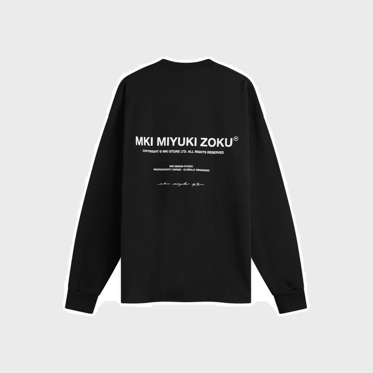 Design Studio Longsleeve T-Shirt-Black