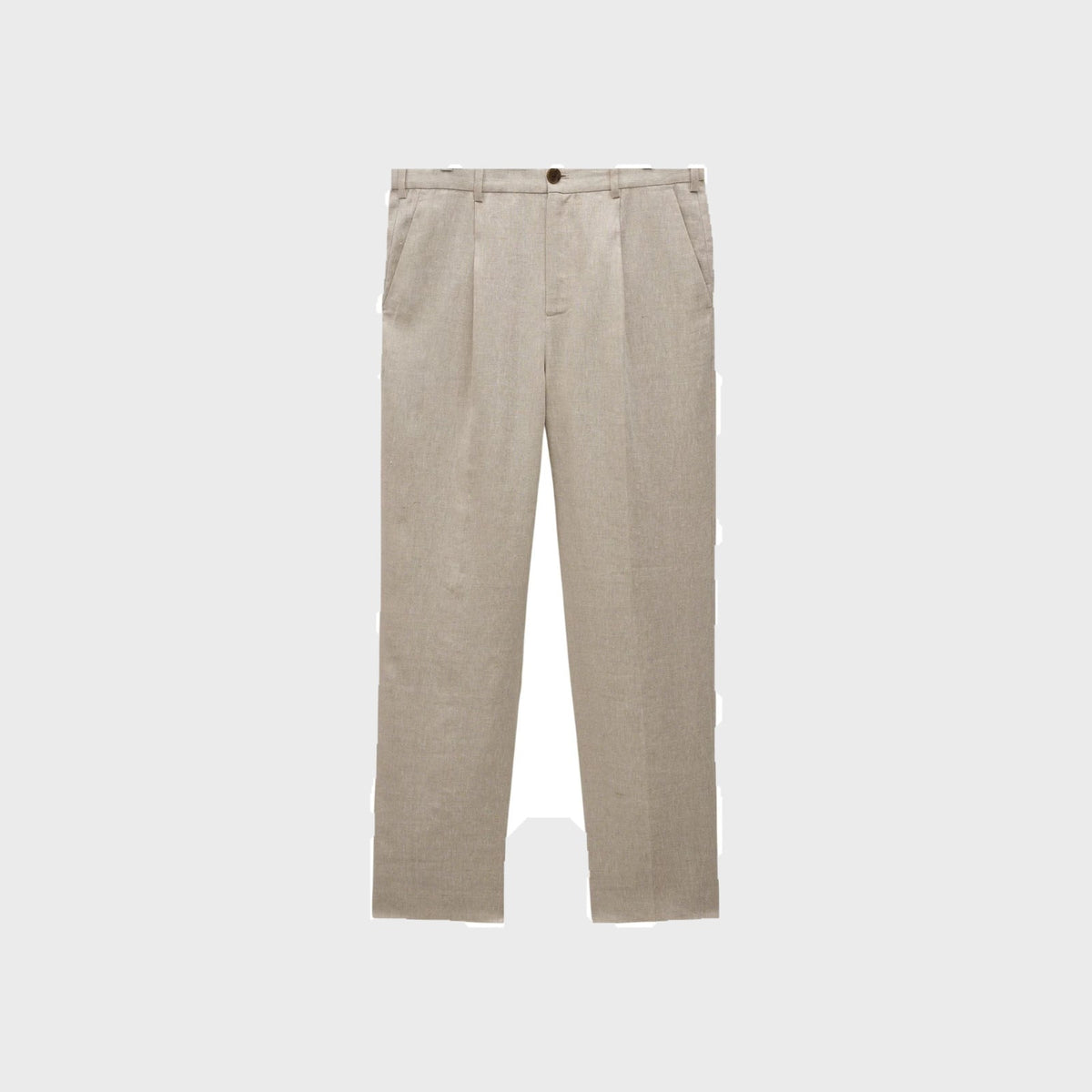 Aubyn Relaxed Fit Trousers -Natural