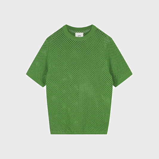 Crochet T-shirt-Green - Pop Up Concepts