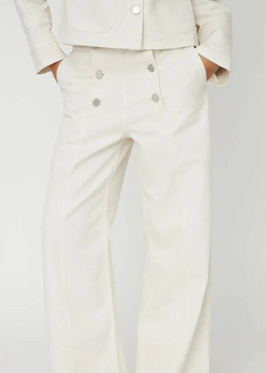 Sailors Pants-Almost White