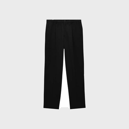 Aubyn Tencel Twill Relaxed Fit Trousers-Black - Pop Up Concepts