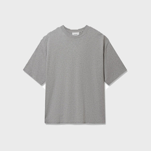 Baseline T-Shirt-Grey Melange - Pop Up Concepts