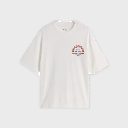 Milton T-Shirt-Off White - Pop Up Concepts