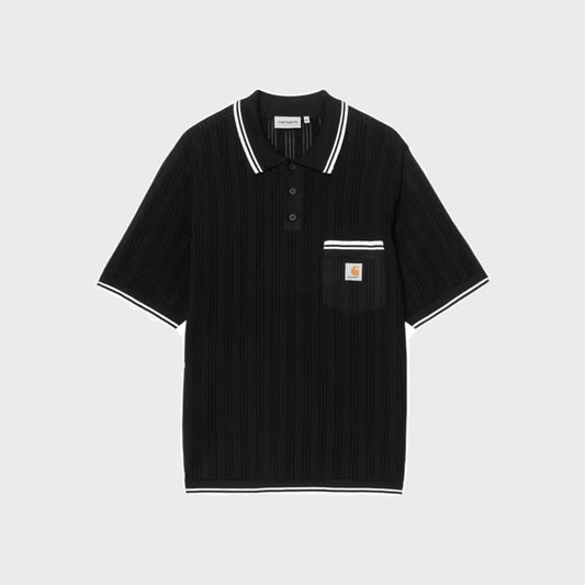 Ramsey Polo-Black / Wax - Pop Up Concepts