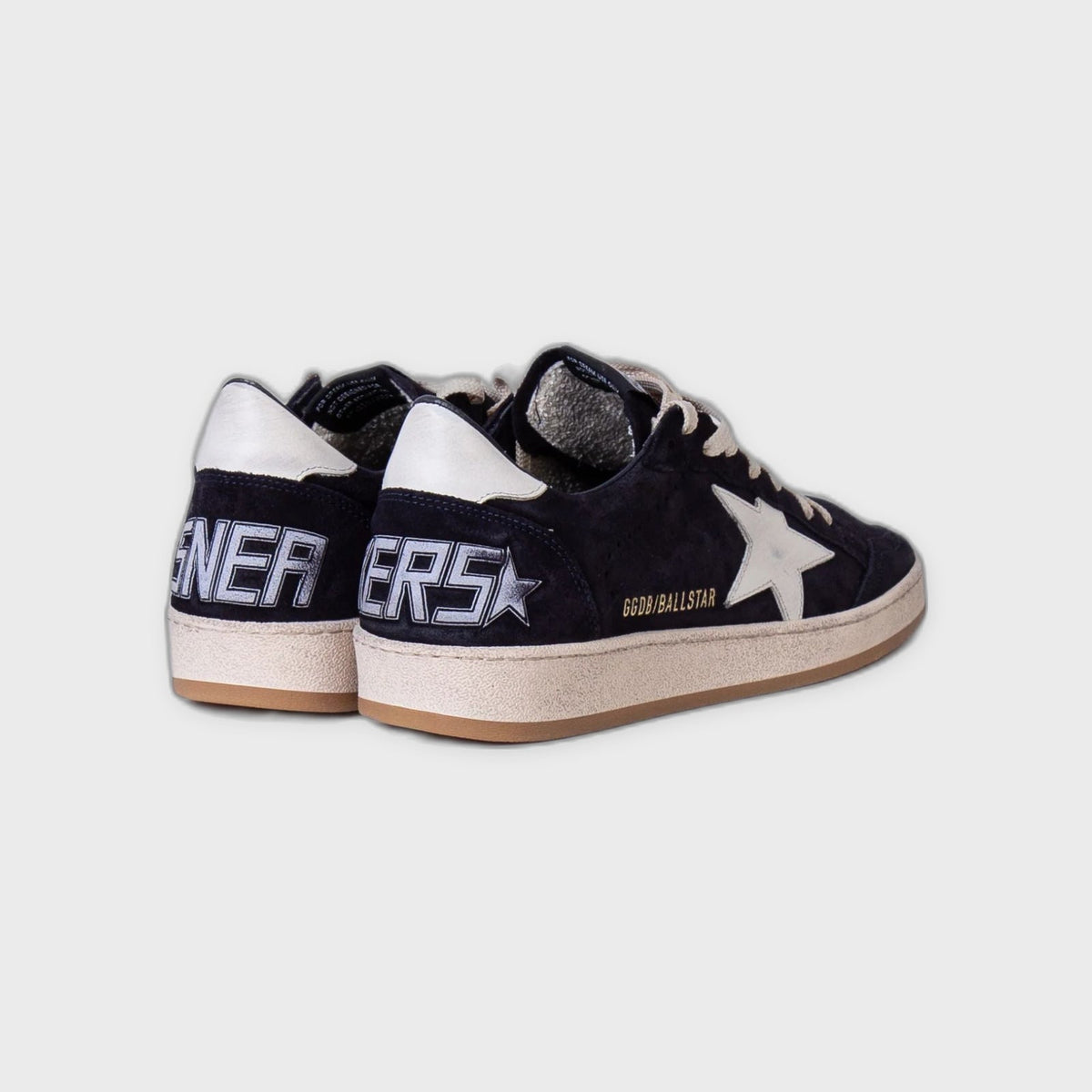 Ballstar Suede Toe Sneaker-Drak Blue - Pop Up Concepts
