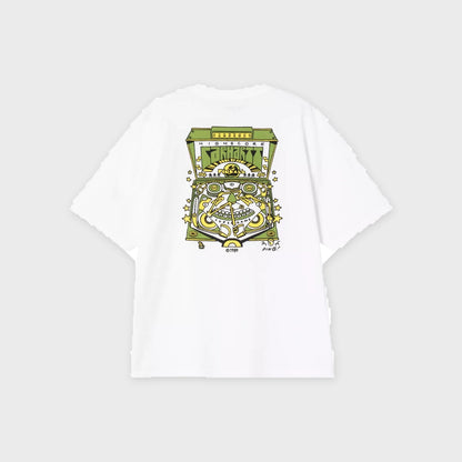 Pinball T-Shirt-White - Pop Up Concepts