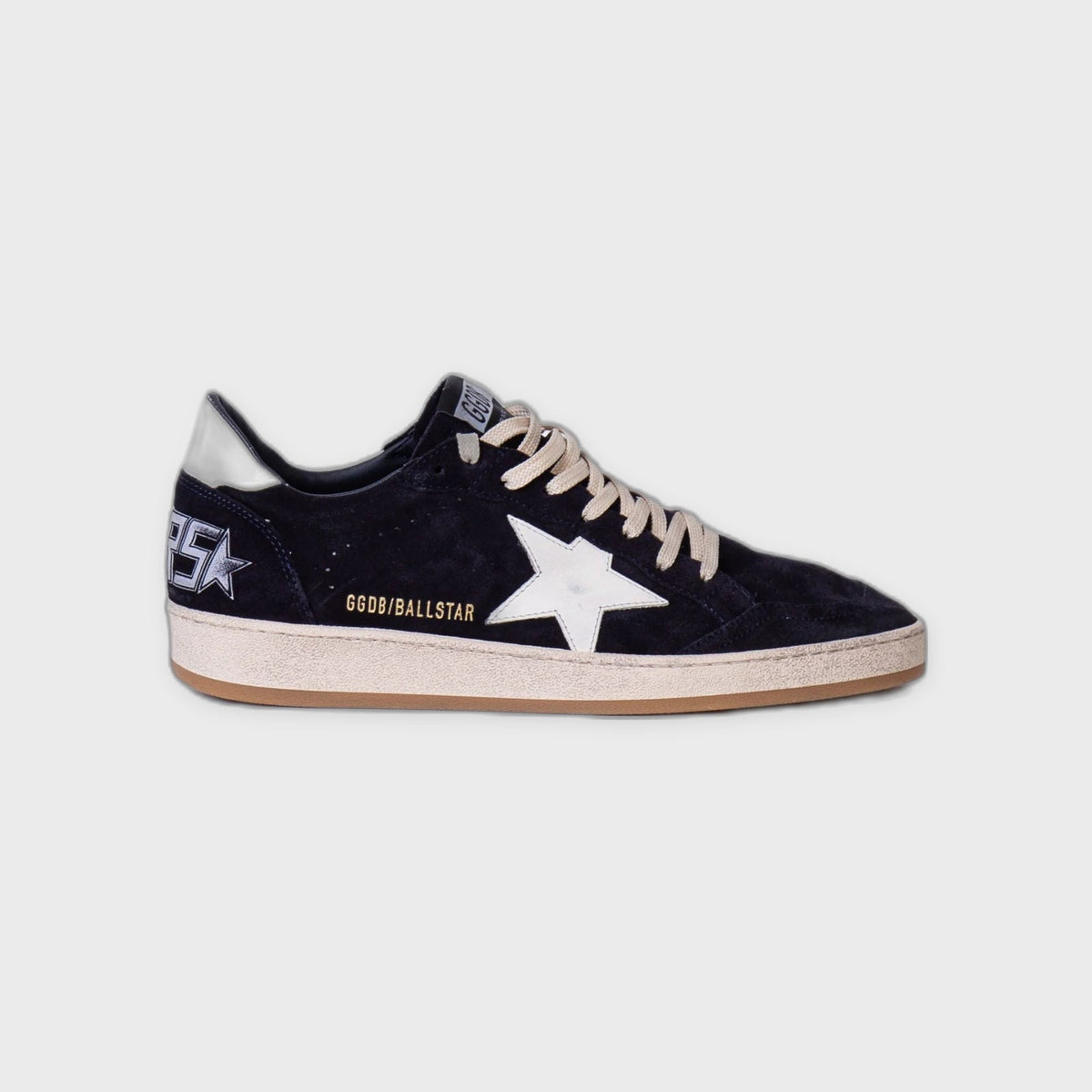 Ballstar Suede Toe Sneaker-Drak Blue - Pop Up Concepts