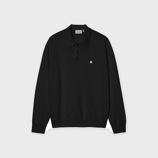 Madison Polo-Black / White - Pop Up Concepts