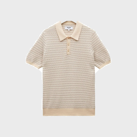 Naples Polo T-Shirt-Natural