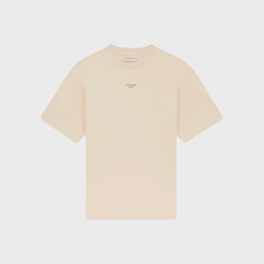 Classic Slogan T-Shirt-Sand - Pop Up Concepts