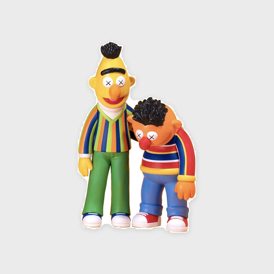 KAWS & Sesame Street,2025-Bert & Ernie