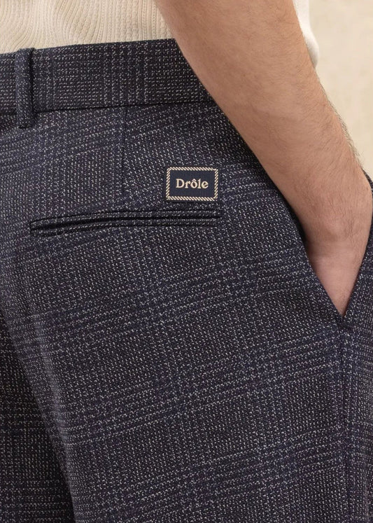 Wool Golf Pants-Navy - Pop Up Concepts