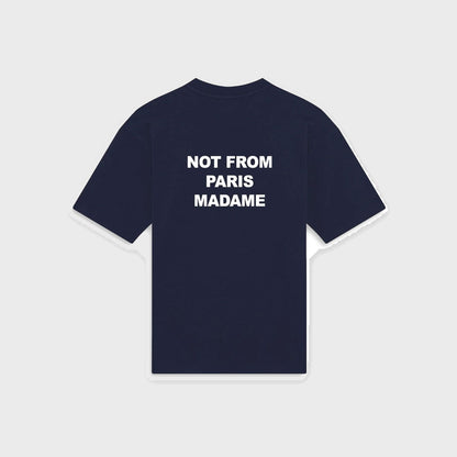 The Slogan T-Shirt-Navy