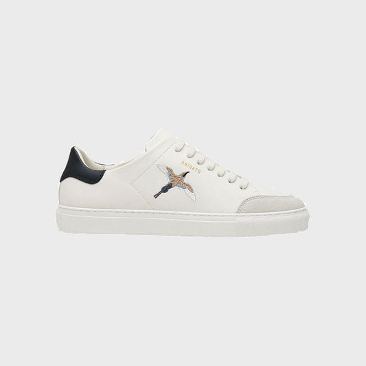 Clean 90 B Bird Sneaker-White/Dark Blue - Pop Up Concepts