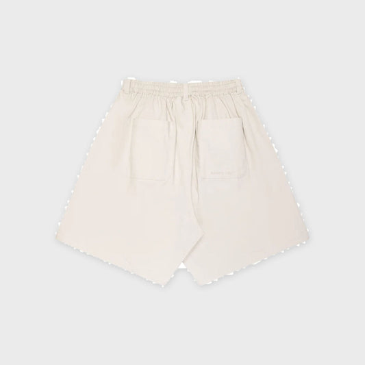 Ripstop Text Logo Short-Offwhite - Pop Up Concepts