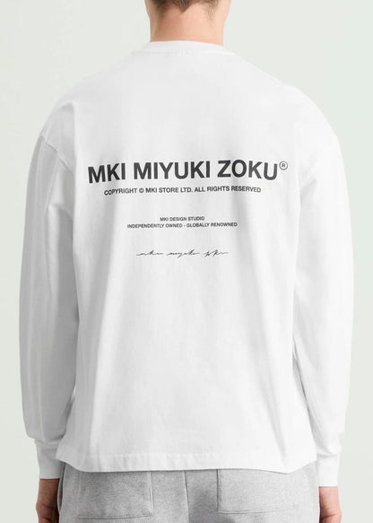 Design Studio Longsleeve T-Shirt-White