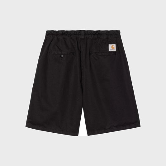 Marv Short-Black Stone washed - Pop Up Concepts