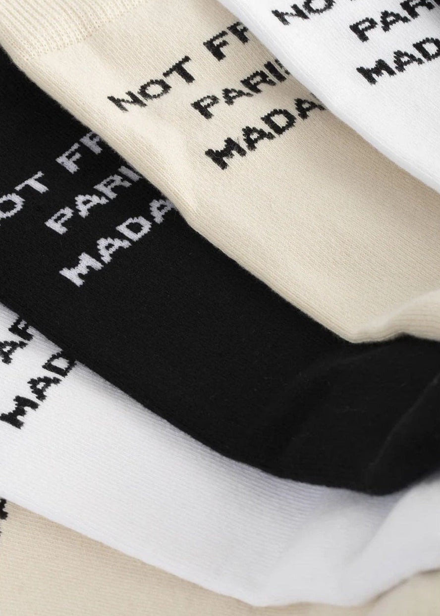 Slogan Socks-Multicolor - Pop Up Concepts