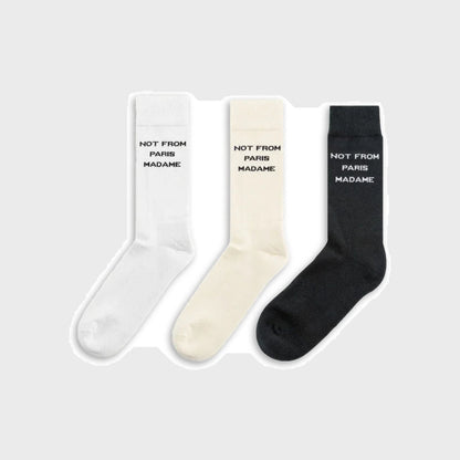 Slogan Socks-Multicolor - Pop Up Concepts