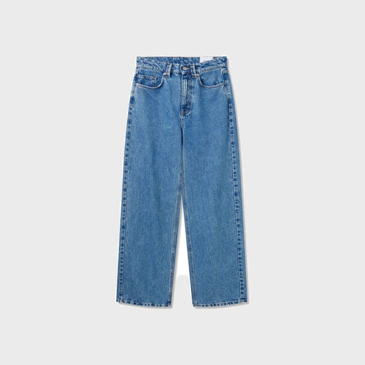 Sly Mid Rise Jeans-Mid Blue-Women - Pop Up Concepts