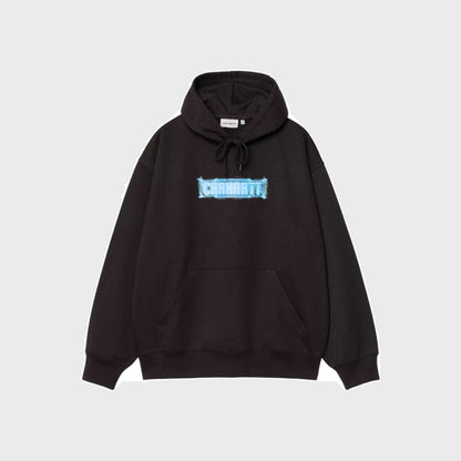Hooded Electric Boogie Sweatshirt-Black - Pop Up Concepts