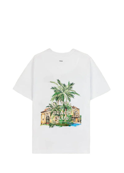 The Beach Club T-Shirt-White - Pop Up Concepts