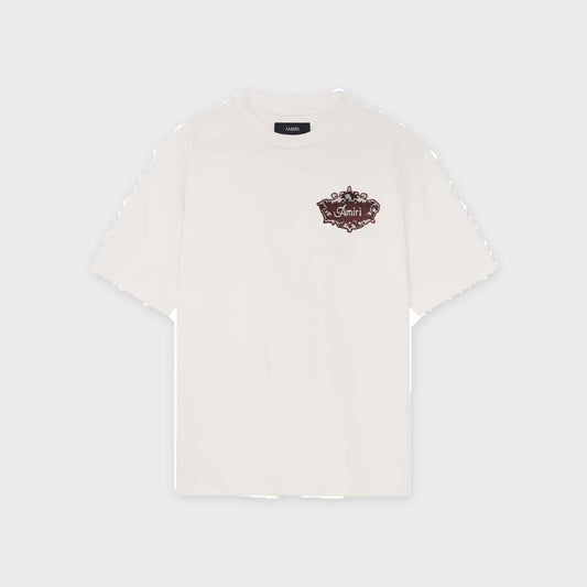 Chateau Crest T-Shirt-Ivory - Pop Up Concepts