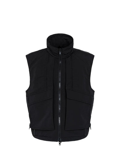 Pocket Cover Vest-Black - Pop Up Concepts