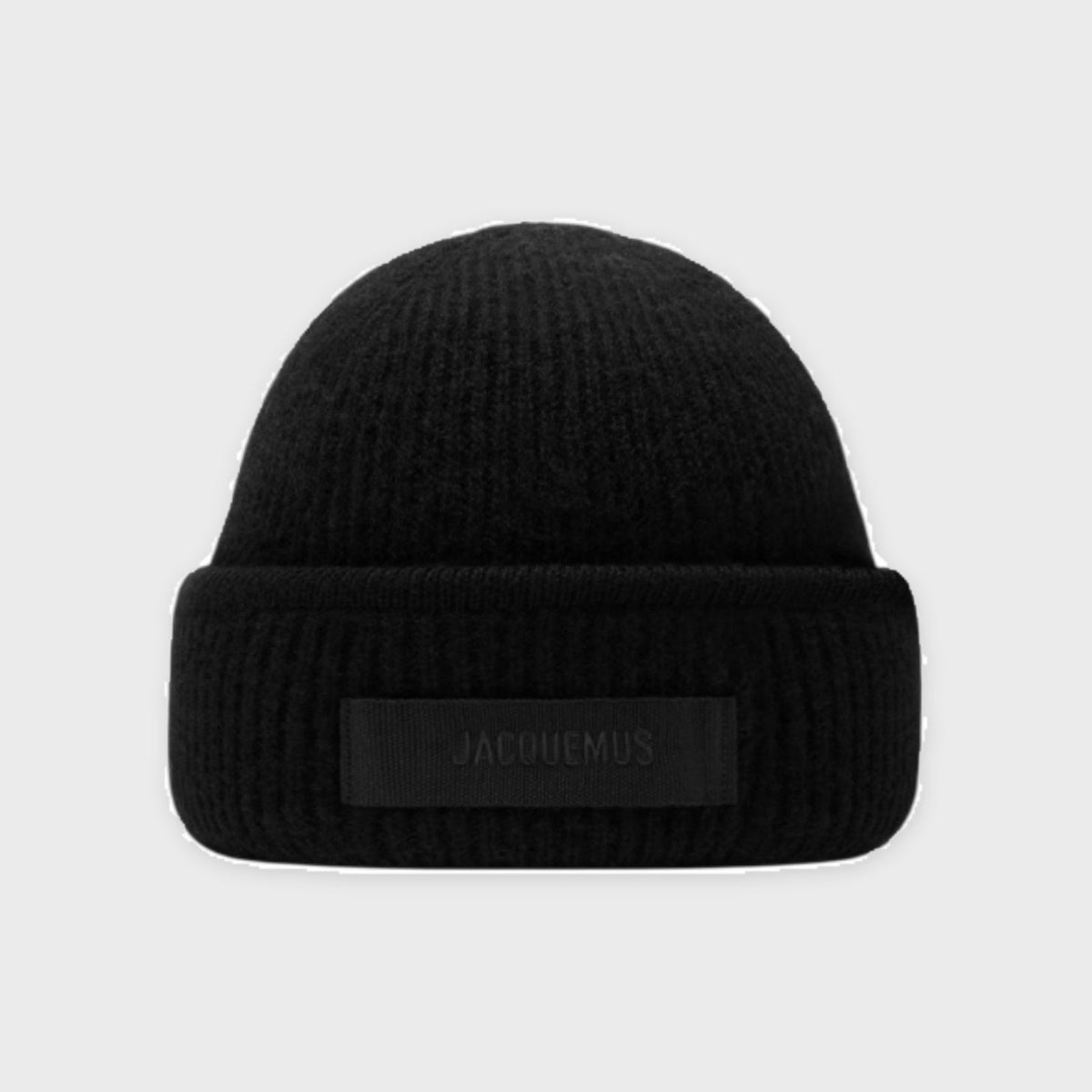The Gros Grain Beanie-Black - Pop Up Concepts
