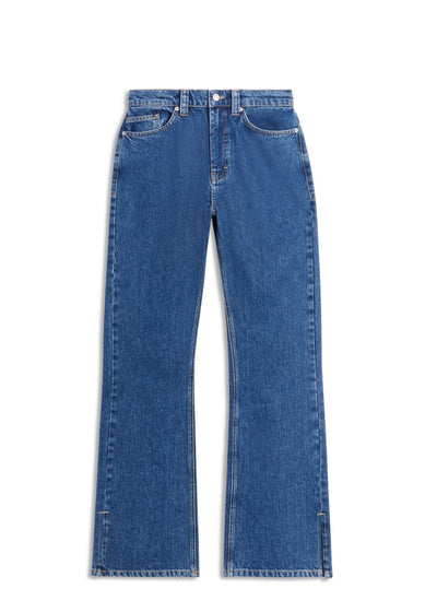 Ryder Flared Jeans-Blue-Women - Pop Up Concepts