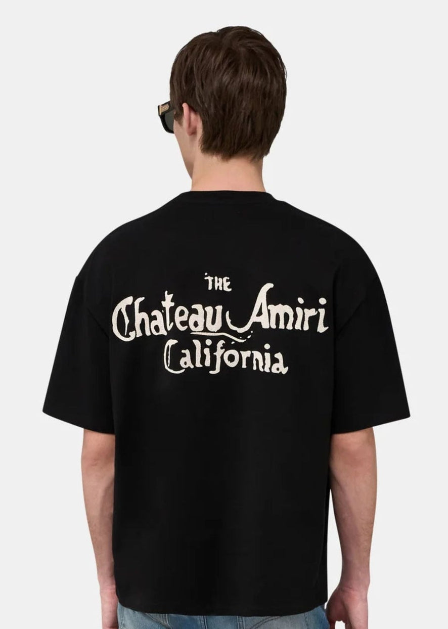 Ma Chateau Oversized T-Shirt-Black - Pop Up Concepts