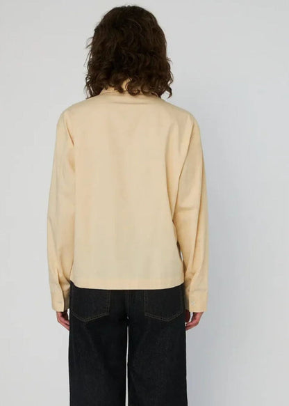 Embellished Moon Shirt - Creme Brûlée - Pop Up Concepts
