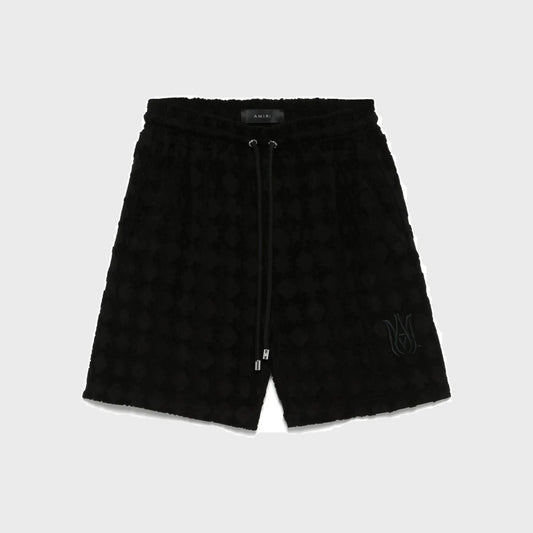 Ma Quad Toweling Short-Black - Pop Up Concepts