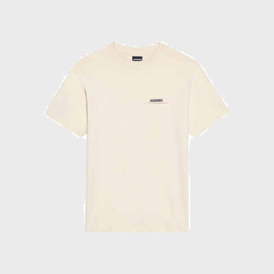 The Gros Grain T-Shirt-Beige - Pop Up Concepts