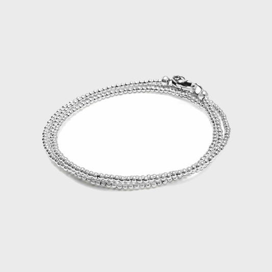 Sterling Silver Wrap-Around Bracelet - Pop Up Concepts