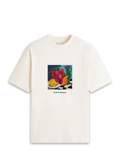 Nature Morte T-Shirt-Cream - Pop Up Concepts